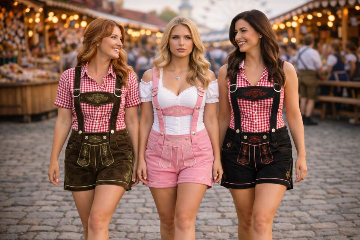 What Is the Difference Between Women's Dirndl and Lederhosen 3