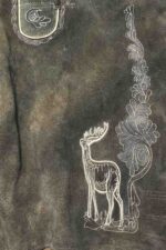 Authentic Bayerischer Wald German Lederhosen Shorts