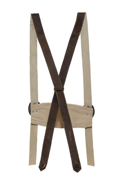 Bavarian Brown Lederhosen Suspender
