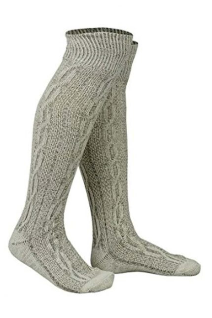 Bavarian Oktoberfest Socks Grey