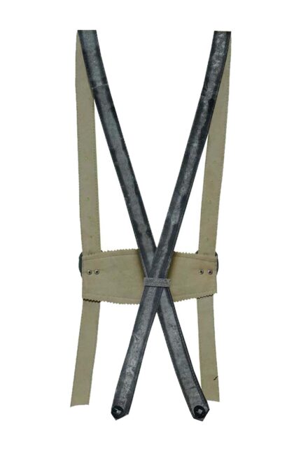 Grey Bavarian Lederhosen Suspender
