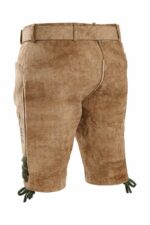 Traditional Norris Brown German Lederhosen Shorts