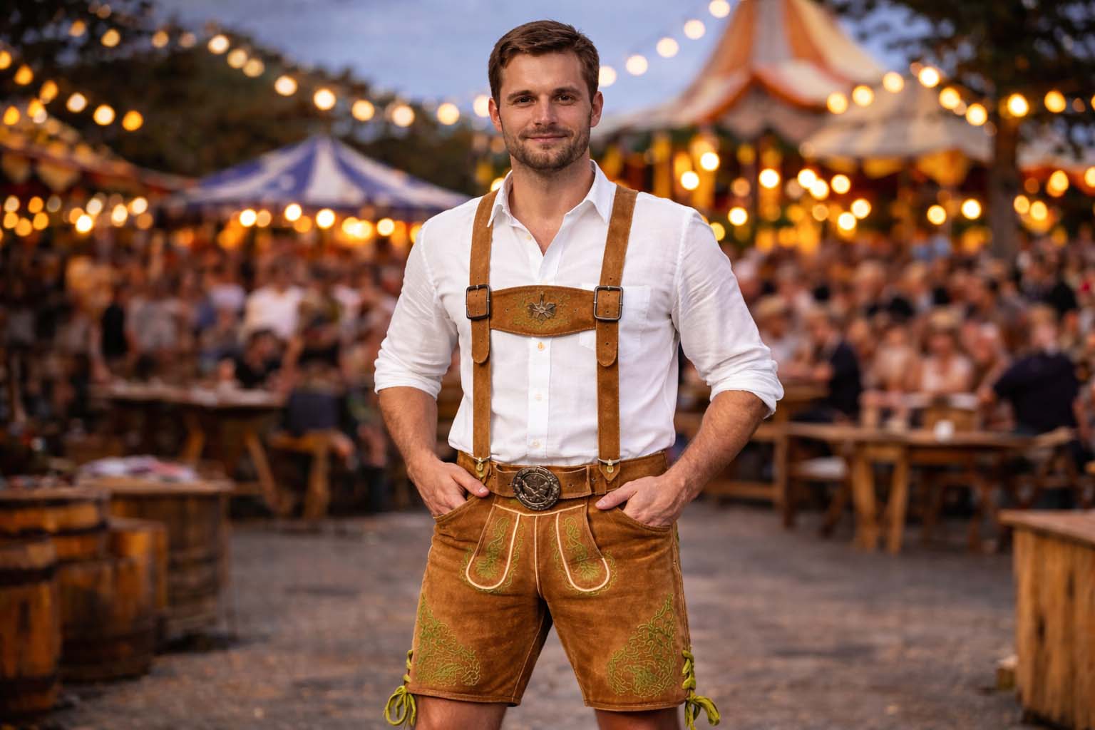 Premium Deer Skin Lederhosen for Ultimate Comfort and Authentic Bavarian Style