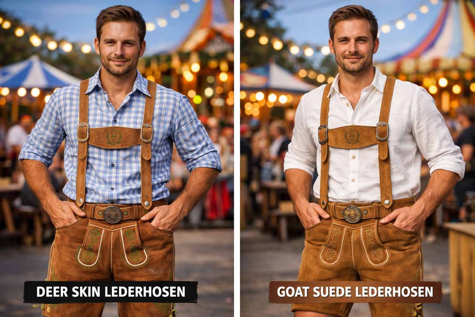 Which Lederhosen Leather is Better Goat Suede vs Deer Skin Guide